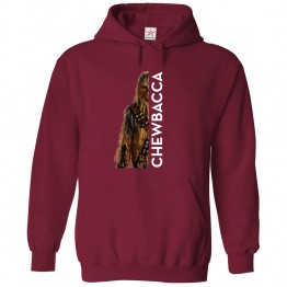 Co Pilot Chewie Wars in Star Character Graphic Design Printed Hoodie
